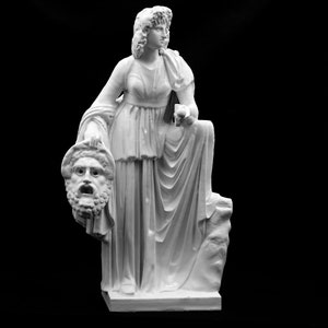 Muse of Tragedy Melpomene Goddess Choosable Size image 1