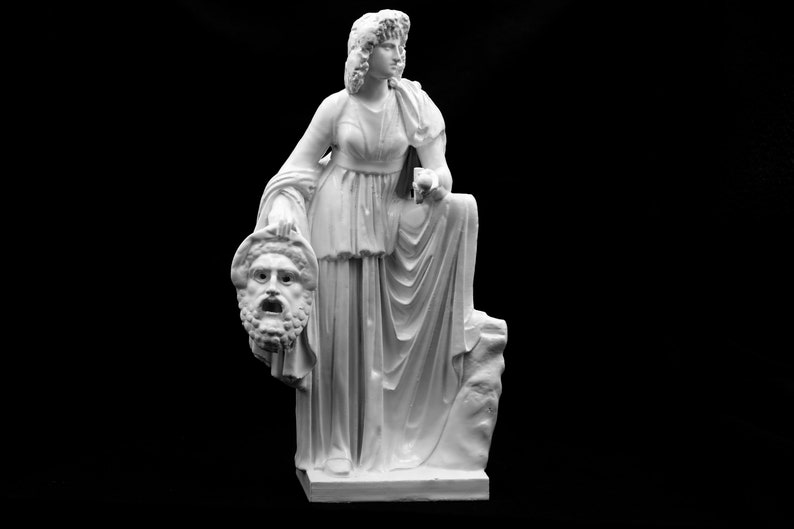 Muse of Tragedy Melpomene Goddess Choosable Size image 1