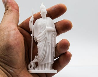 Athena Pallas Giustiniani Figurine | High Detail Resin Printed Miniature |