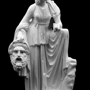 Muse of Tragedy Melpomene Goddess Choosable Size image 2