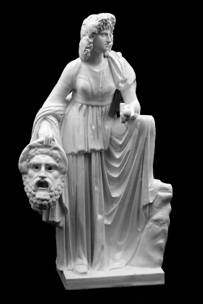 Muse of Tragedy Melpomene Goddess Choosable Size image 2