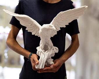 16" Large Flying Eagle Statue