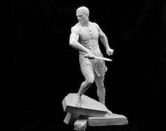 Spartacus-Gladiator Statue |Icon of Freedom & Resistance | Historical Decor | Size Option |