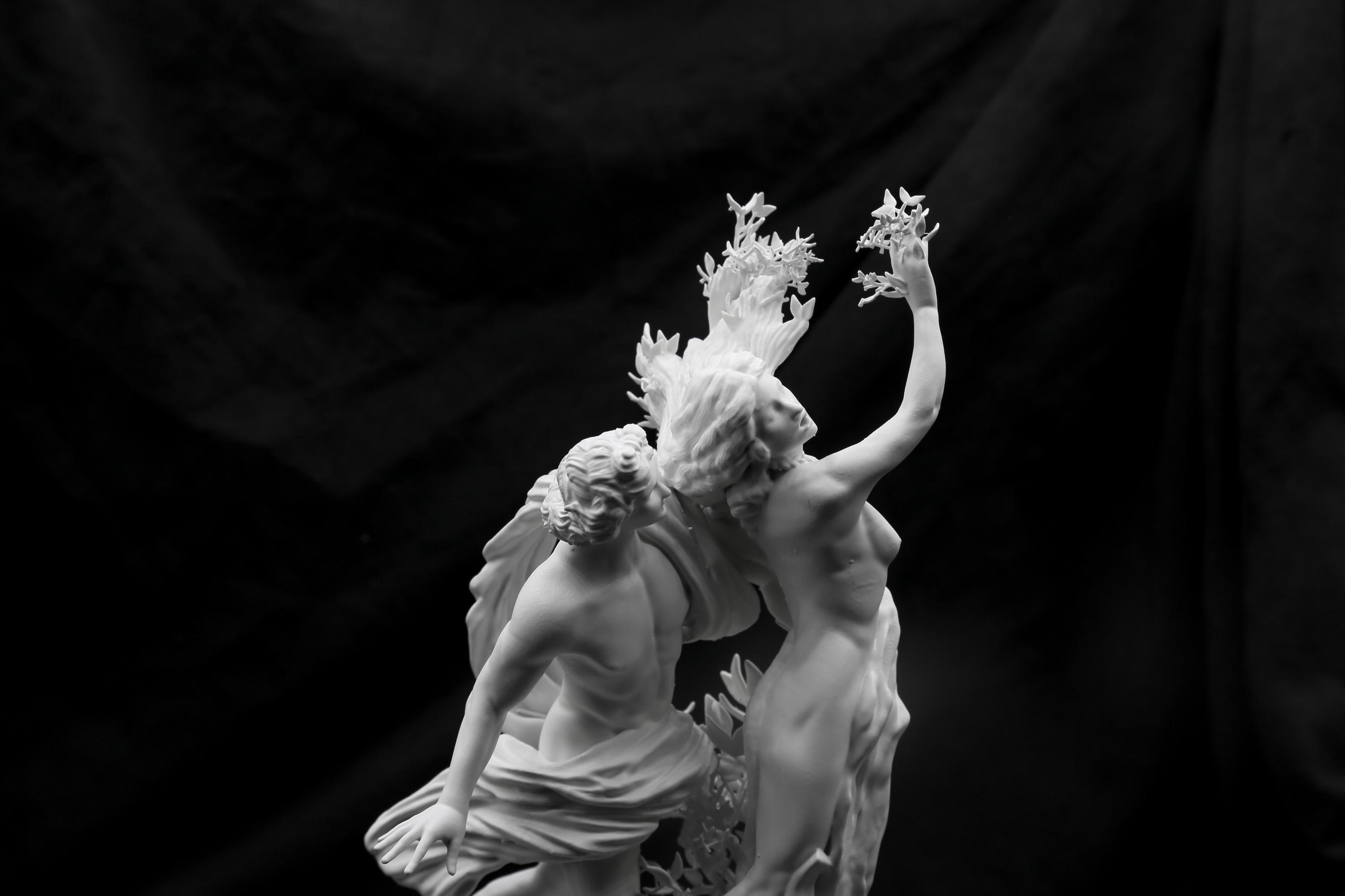 アポロとダフネの樹脂像：ベルニーニの彫刻レプリカ - Etsy 日本