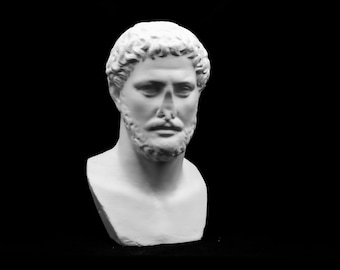 Pythagoras Bust | Ancient Greek Mathematician | Father of Geometry | Size Option |