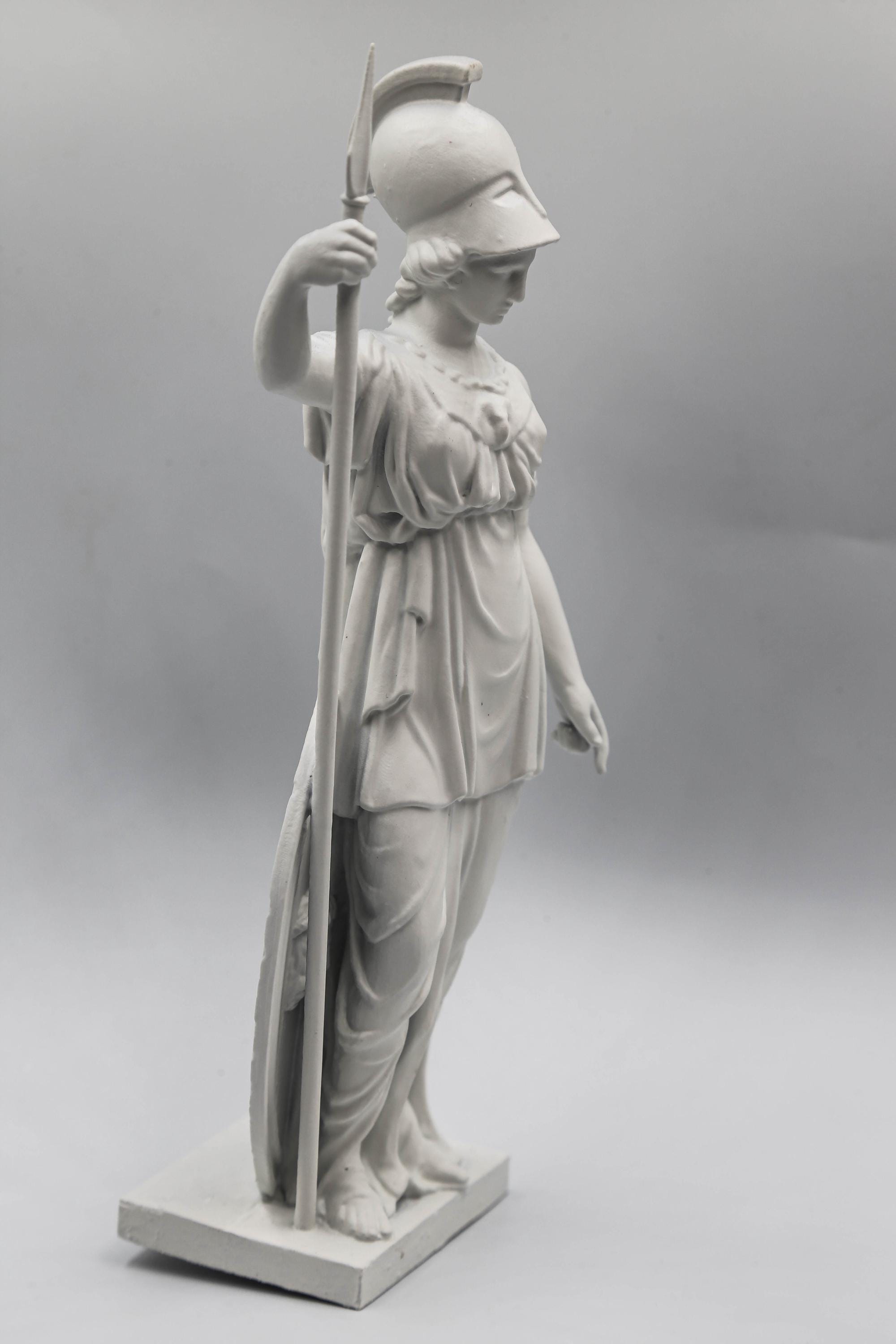 Minerva - Athena Statue | High Detailed Resin Printed | Size