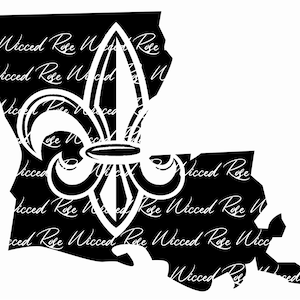 Louisiana Fleur de lis  SVG