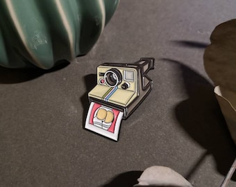 Polaroid Camera Pin | Humorous Pins | Funny Pins | Cheeky Pins | LOL pins | Naughty Pins | Sexy Pin | Moony Pin