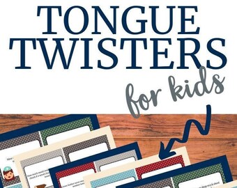 Tongue Twister - Etsy