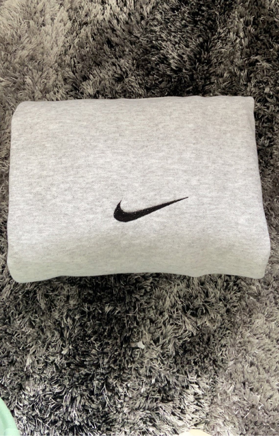 NEW NIKE TICK 4 YEARS THERMAL FIT SWEATSHIRT HOODIE BLUE SPORTS GIRL BOY | eBay