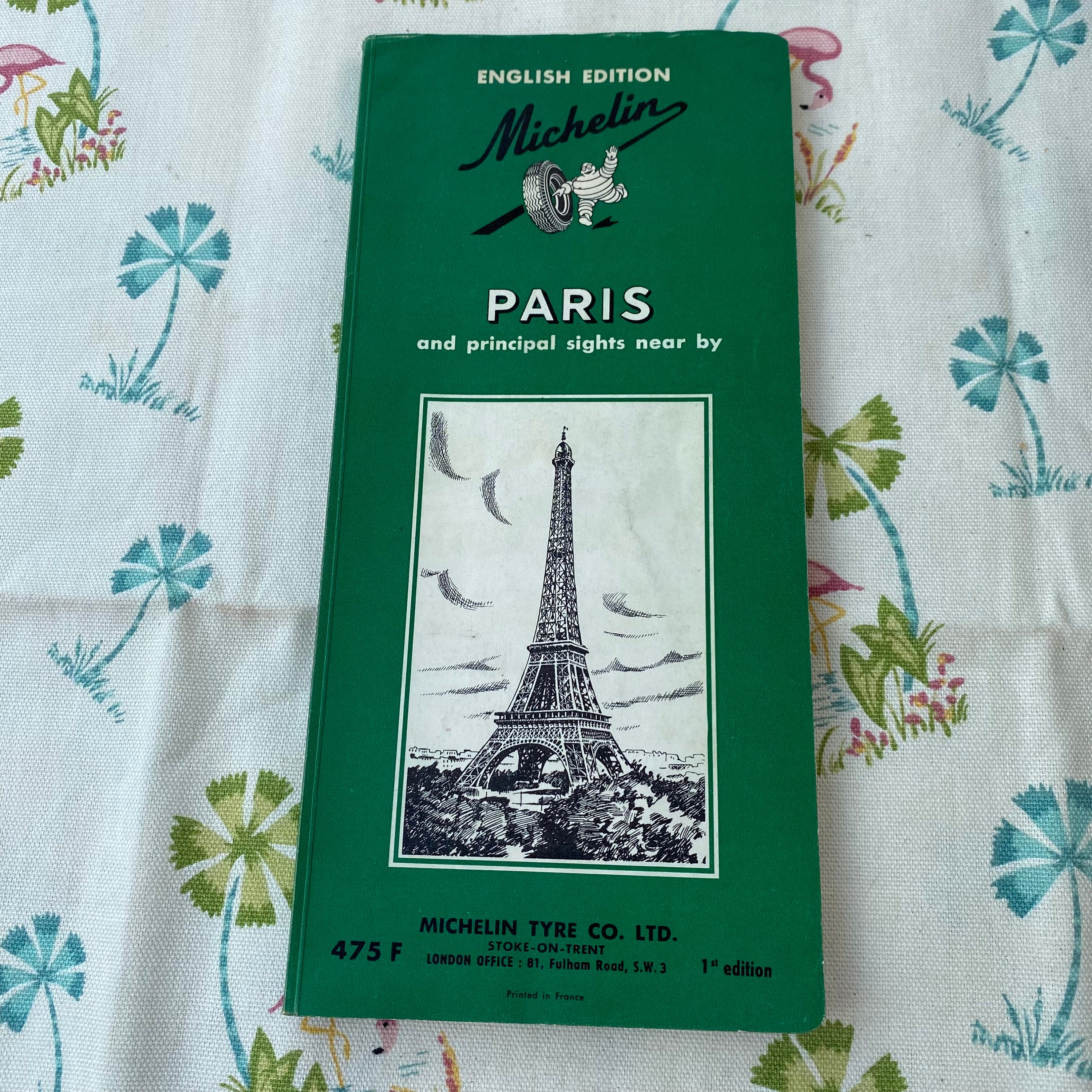 Amazon.co.jp: 80年代 フランス パリ ミシュラン 旅行ガイド