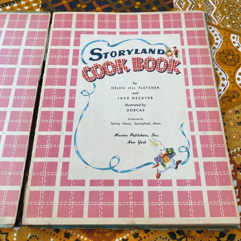 storyland-cookbook-by-helen-jill-fletcher-and-jack-decker-1948-vintage