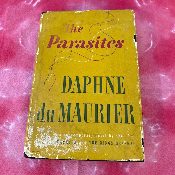 The Parasites by Daphne du Maurier 1950 Vintage Book Fiction Novel Dysfunctional Family Story Unconventional Unable To Relate To Others