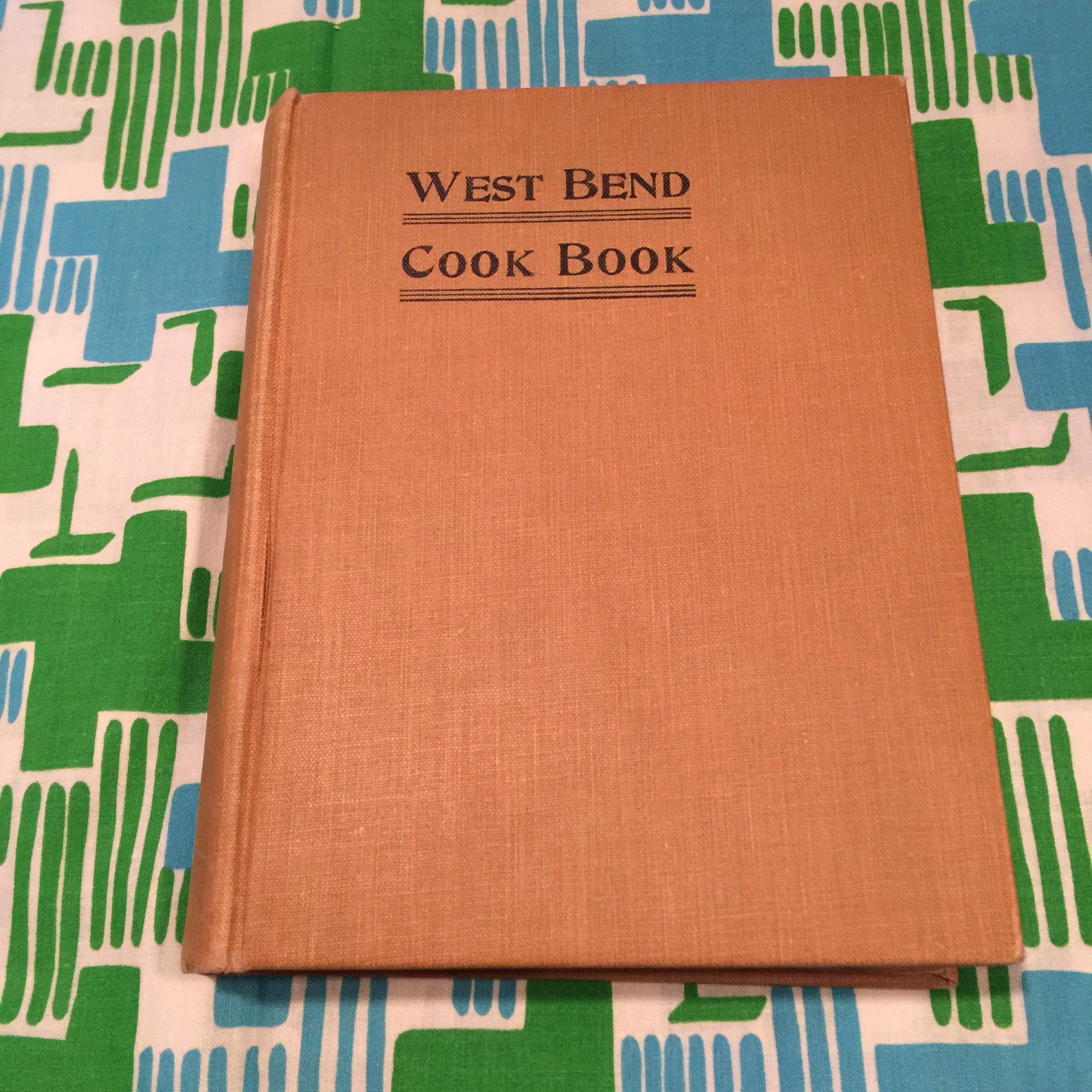 The West Bend Cook Book Etsy