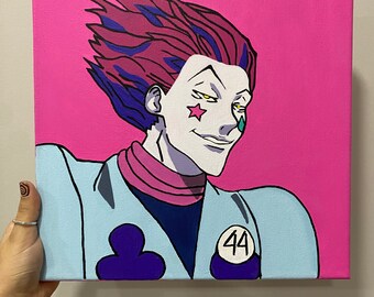 Glass Painting Anime Etsy