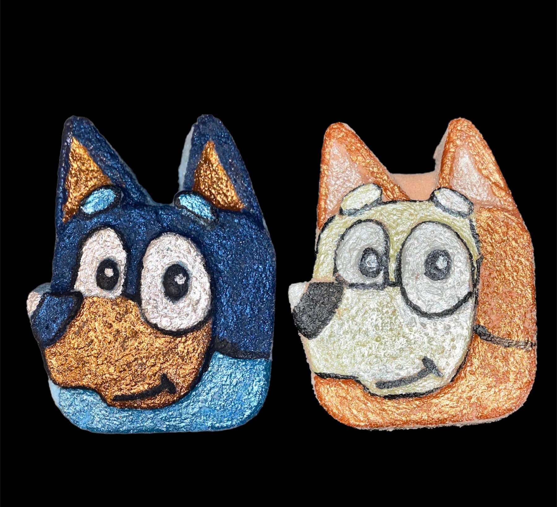 The Bluey Bingo Dog Bath Bomb Kids Bath Bombs Handmade Bath Etsy UK