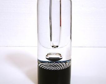 Princ Art Glass Vase by Pavel Havelka, Signed, Czech Studio Glass, New from 1990s