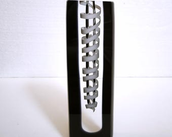 Princ Art Glass Vase by Pavel Havelka, Signed, Czech Studio Glass, New from 1990s