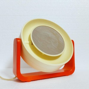 Space Age Illuminated Mirror from Allibert, Germany 70s