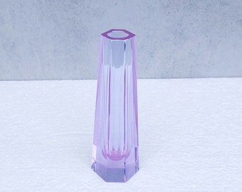 レア品　EXBOR チェコスロバキア ガラス アンバー 花瓶 レア品 EXBOR チェコスロバキア ガラス アンバー 花瓶-本日だけ割引セール