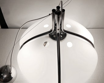Meblo Guzzini Quadrifoglio Pendant Lamp, Yugoslavia 70s (without metal bottom cover)