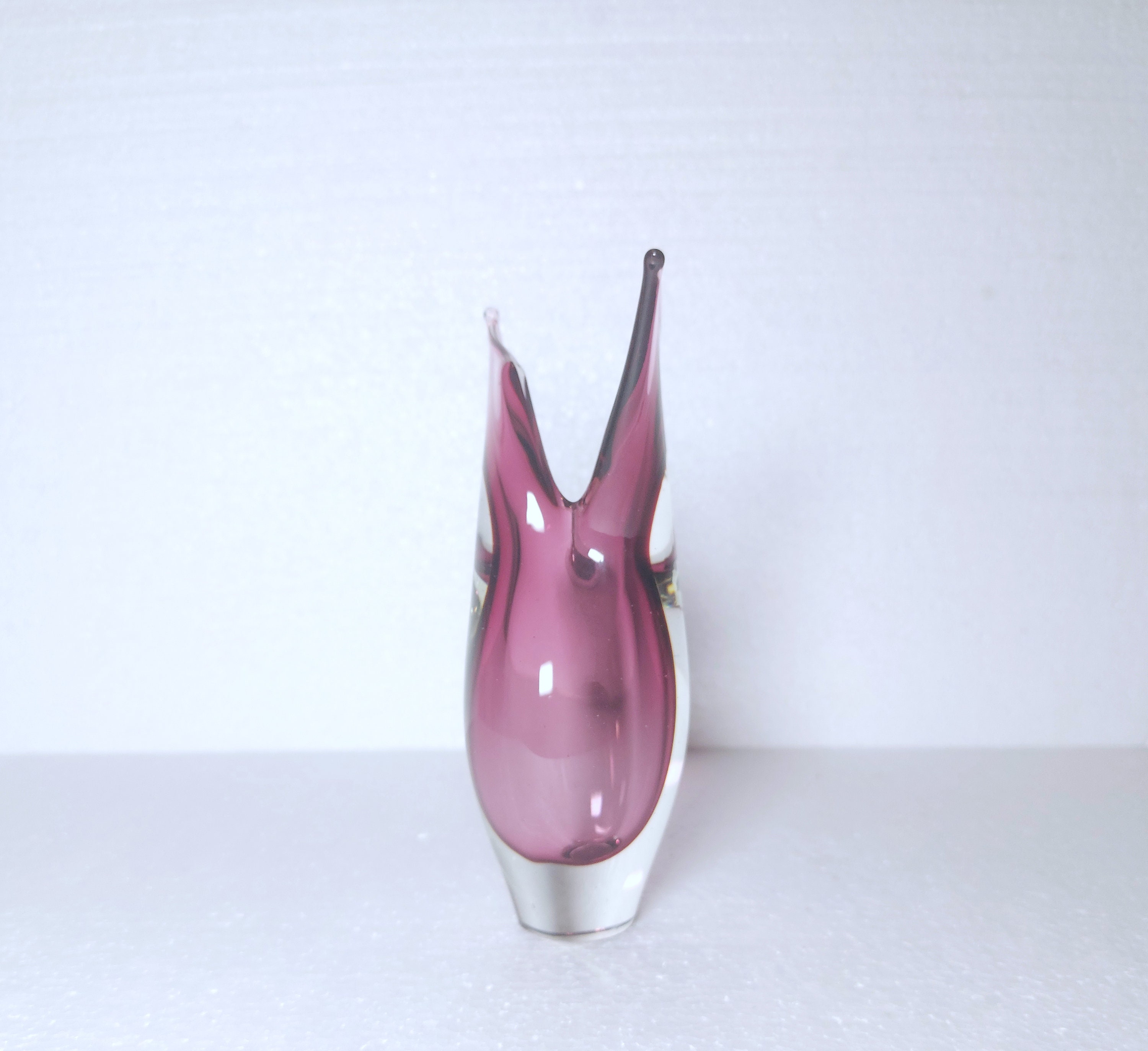 Vase En Verre De Murano Et Sommerso Par Michele Onesto Pour Made Murano Glass 2019 4