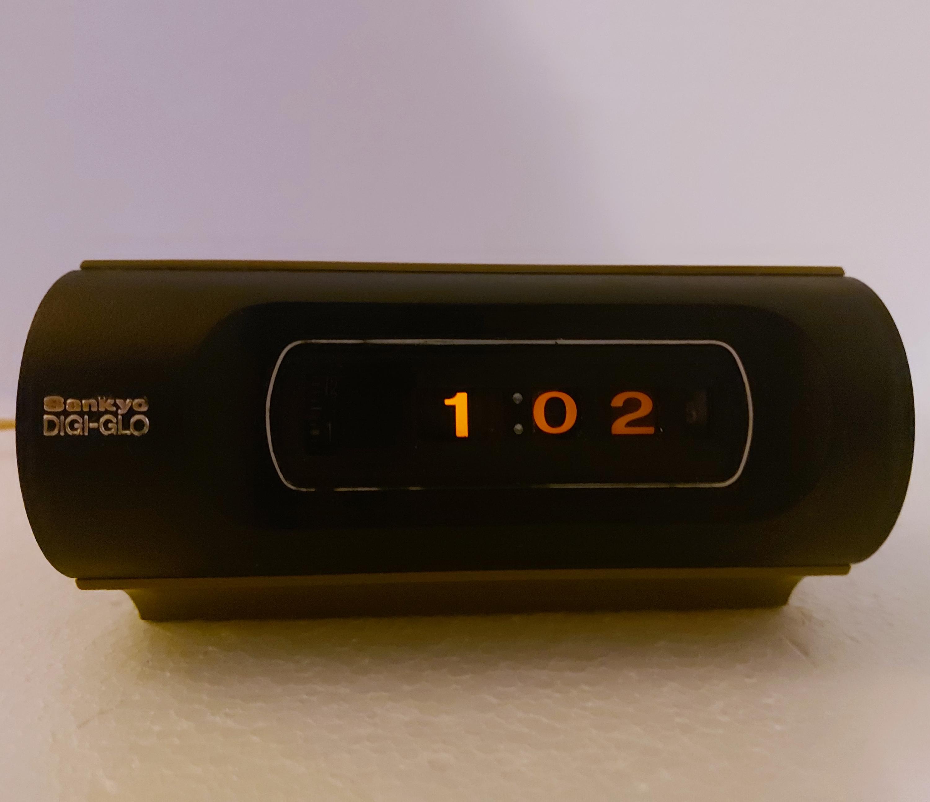 Sankyo Flip Clock DIGI-GLO, Made in Japan 1970s - Etsy