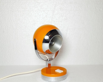 Vintage Eye Ball, Space Age Table Lamp, Yugoslavia 70s