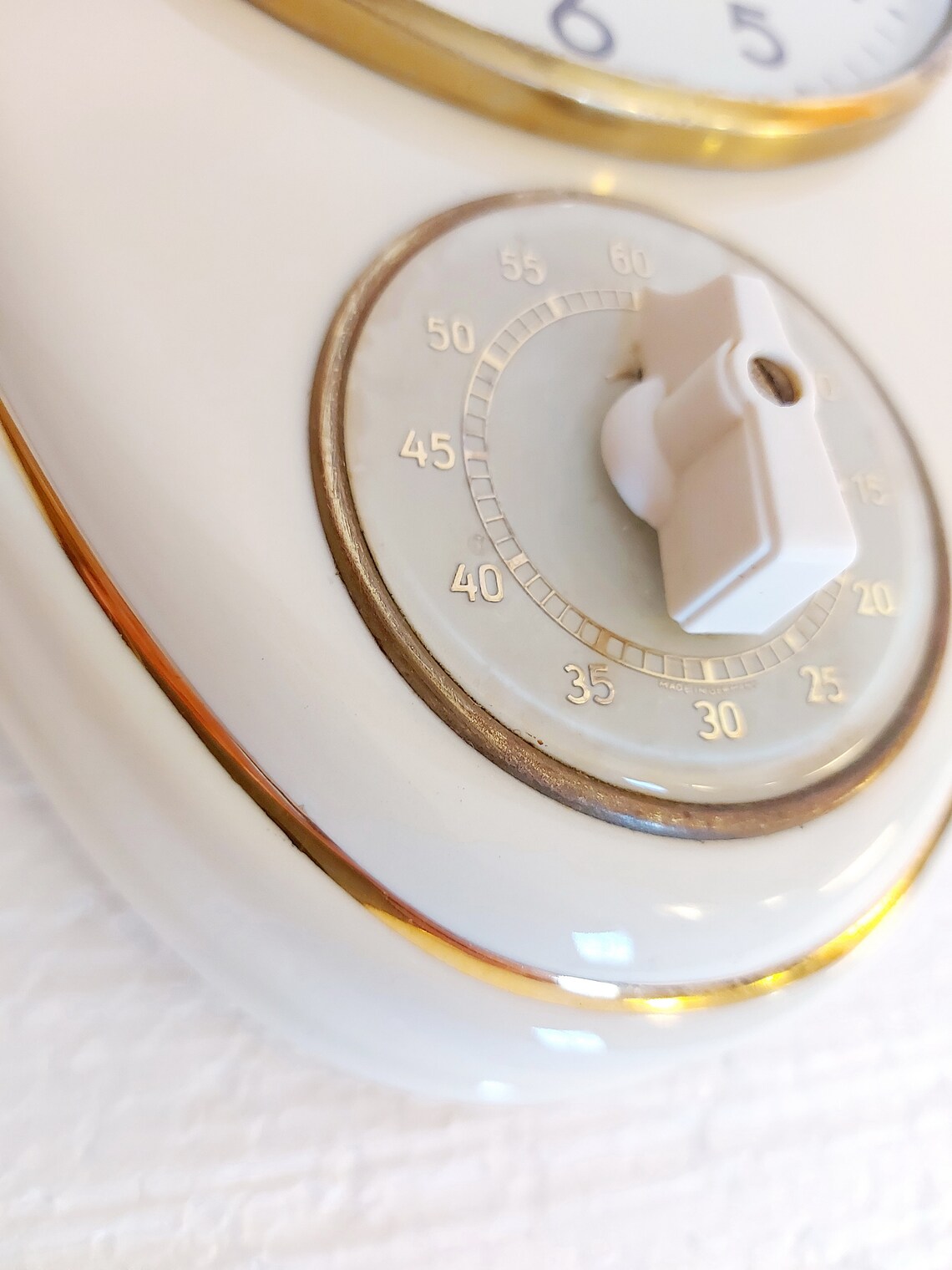 Junghans Exacta Ceramic Kitchen Mechanical Wall Clock With Etsy