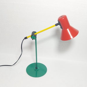 Veneta Lumi Table Lamp, Pop Art - Memphis Style, Made in Italy 90s