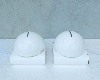 Set van 2 Meblo Guzzini Bugia-lampen, Joegoslavië 70s (voor restauratie)