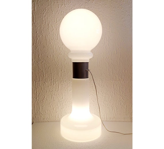 Large Murano Glass Floor Lamp by Carlo Nason for AV Mazzega Italy
