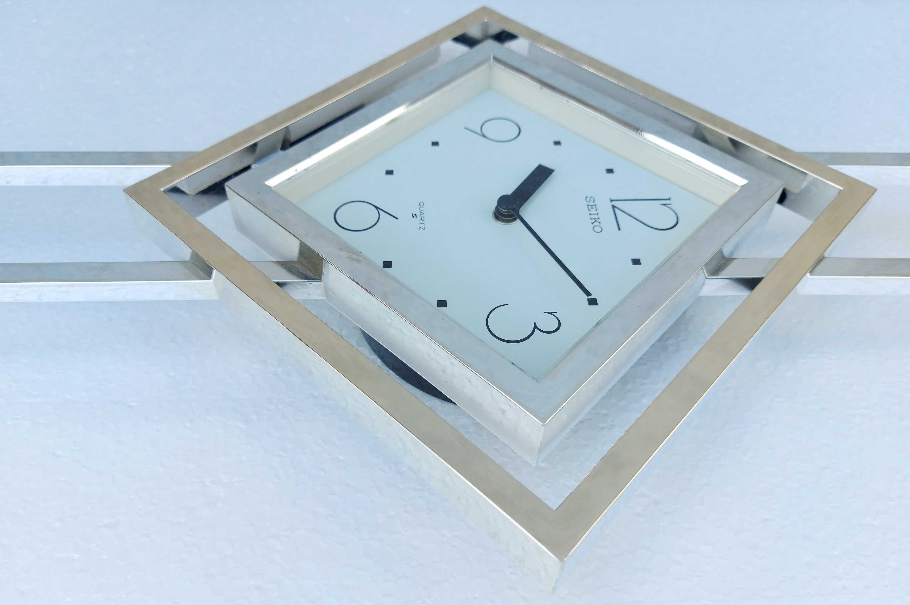 80 年代の日本製オリジナル SEIKO クォーツ壁掛け時計。 - Etsy 日本