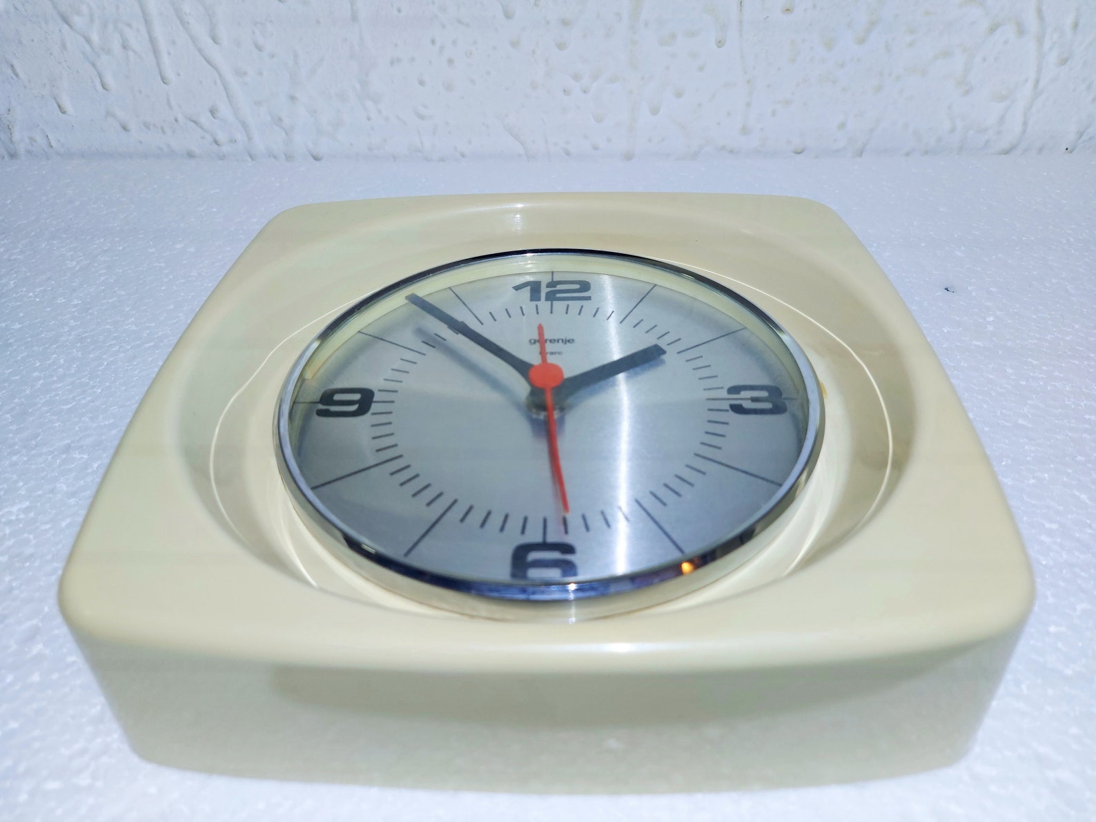 Gorenje Quartz Wall Clock / Space Age Wall Clock / Mid Century Etsy