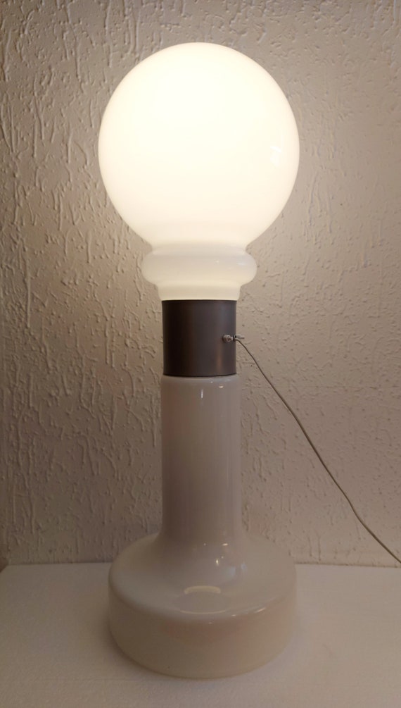 Grande Lampe Boule en Verre de Murano de Mazzega, 1960s en vente