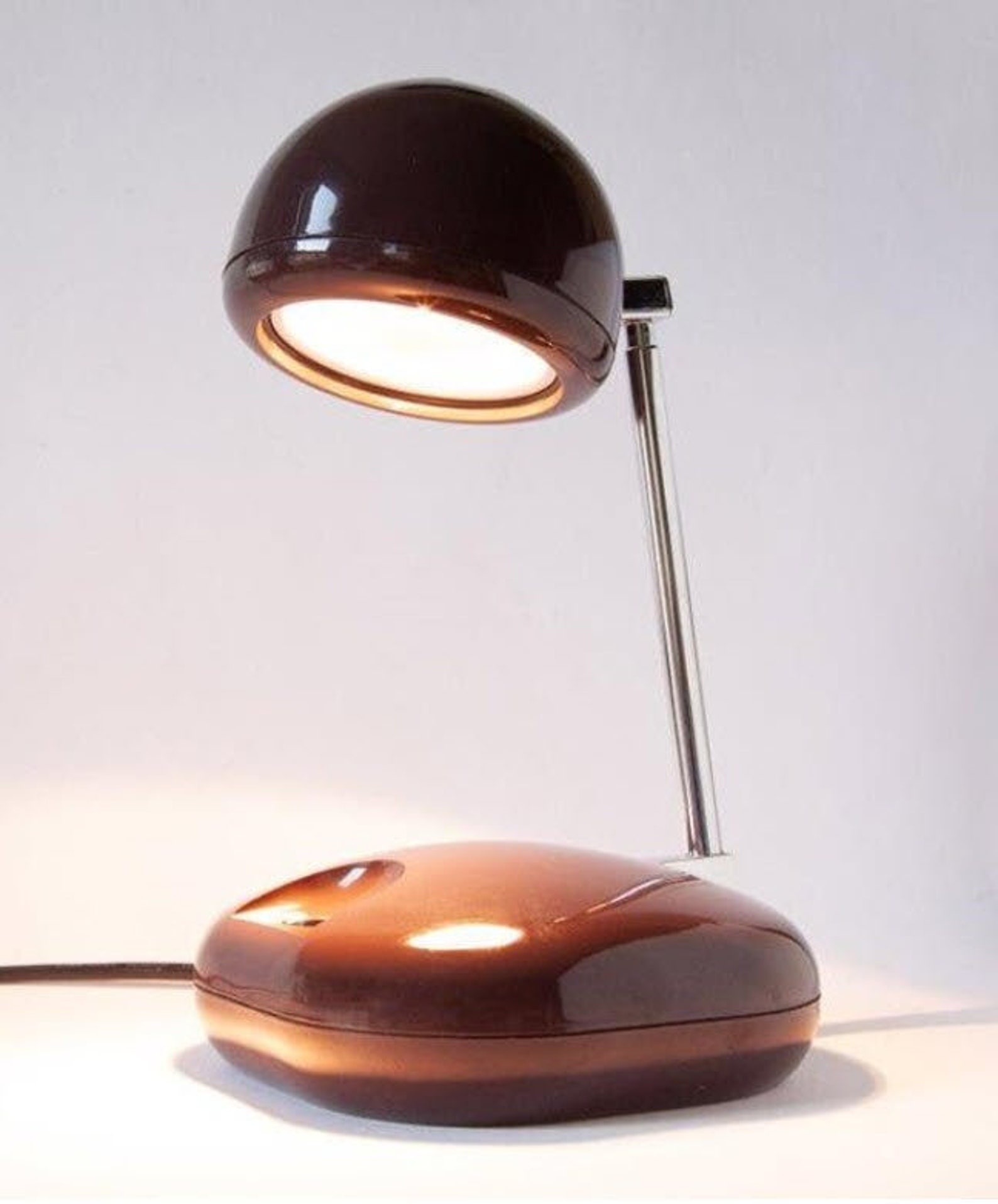 Hustadt Leuchten Telescope Table Lamp 70's / Space Age Etsy