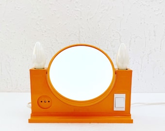 ELMA Space Age make-upspiegel - vintage vergrootspiegel, Joegoslavië 70s