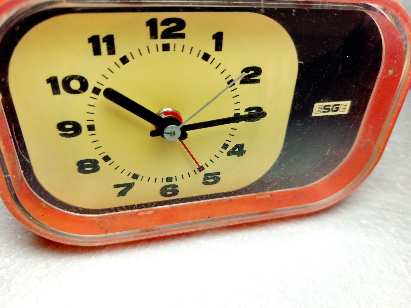 Vintage ESGE Electric Alarm Clock Germany 70s Etsy