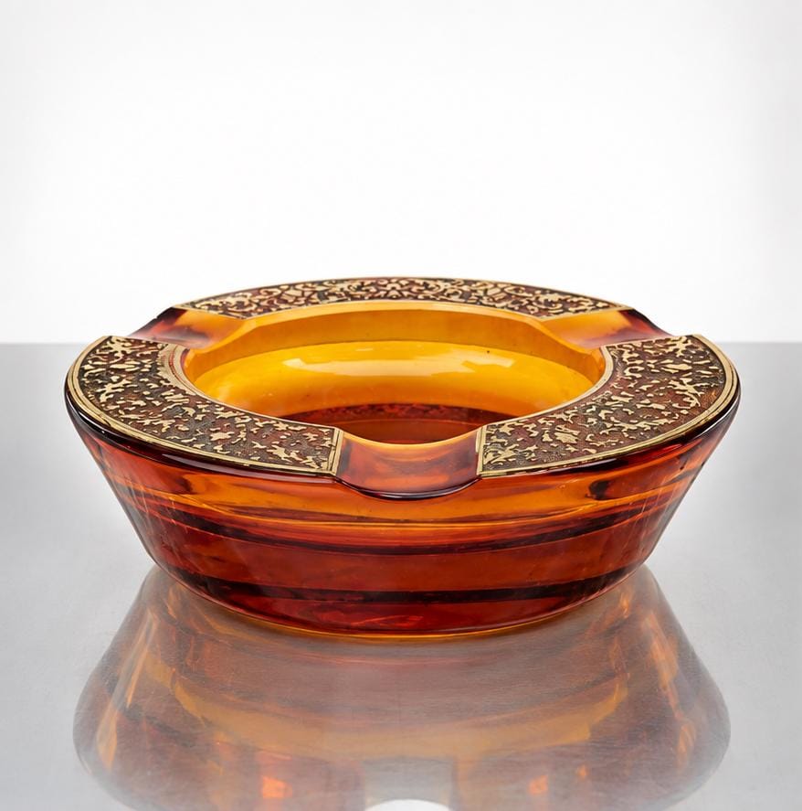 Signed Moser Glass - Etsy