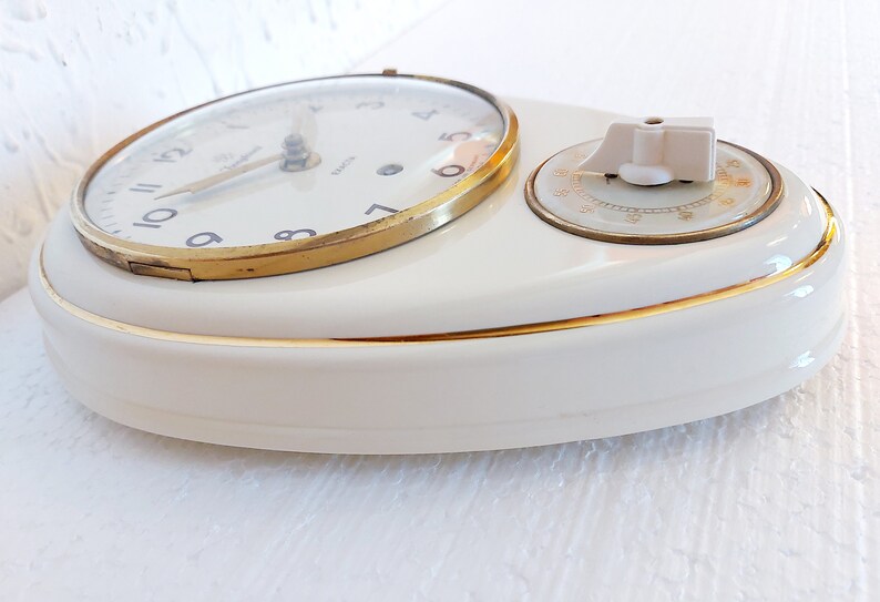 Junghans Exacta Ceramic Kitchen Mechanical Wall Clock With Etsy