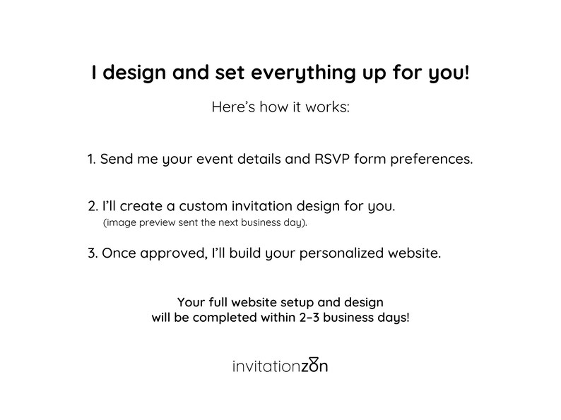 Minimalist Photo Digital Wedding Invitation & RSVP Website image 7