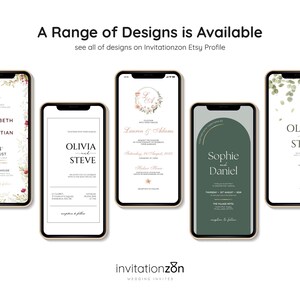 Minimalist Photo Digital Wedding Invitation & RSVP Website image 4