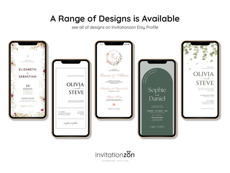 Minimalist Photo Digital Wedding Invitation & RSVP Website image 4
