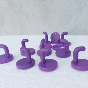 Vintage Clothes Hooks - Memphis Style from Yugoslavia 80&#39;s