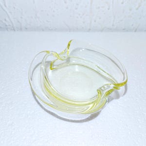 Bohemian Art Glass Ashtray, Miroslav Klinger for ZBS - Czechoslovakia 60s
