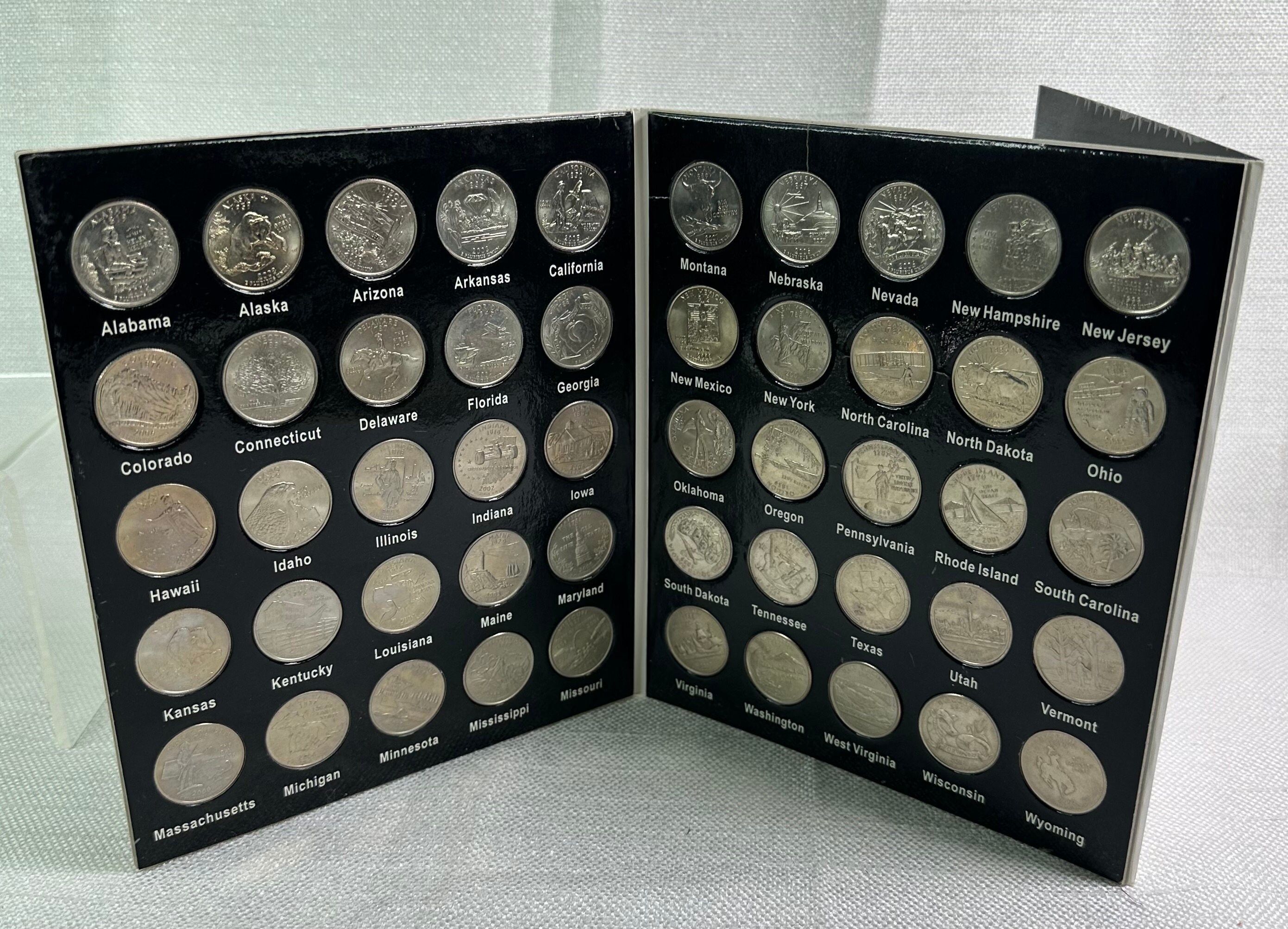Fifty States Quarter Collection Full Album of All 50 Coins - Etsy