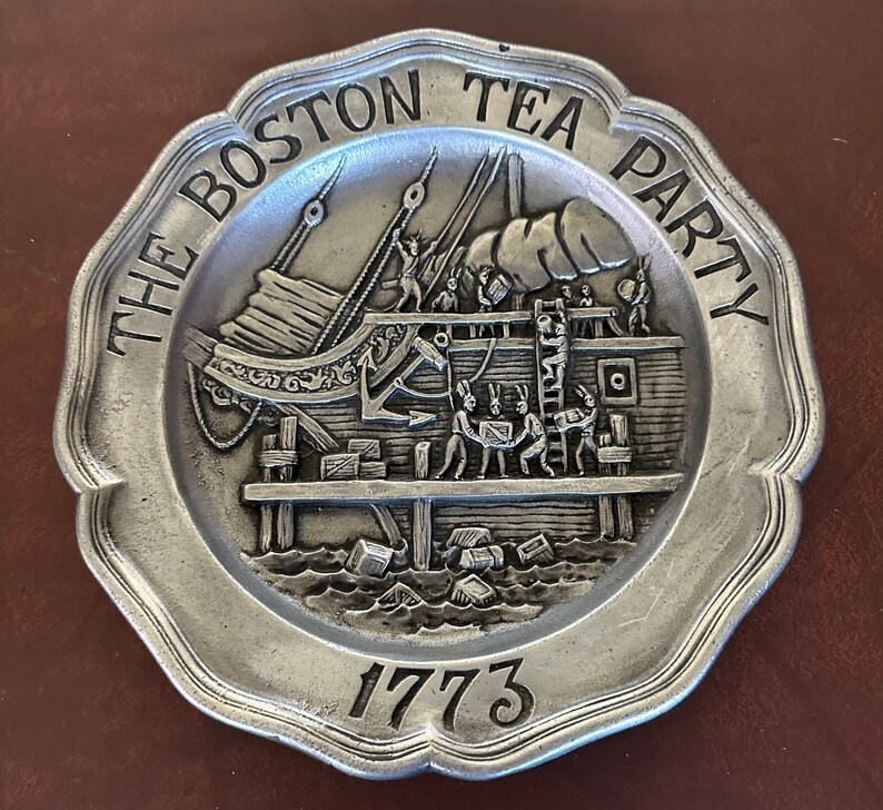 Vintage Sexton USA 1973 Pewter Decorative Wall Plates sold Separately