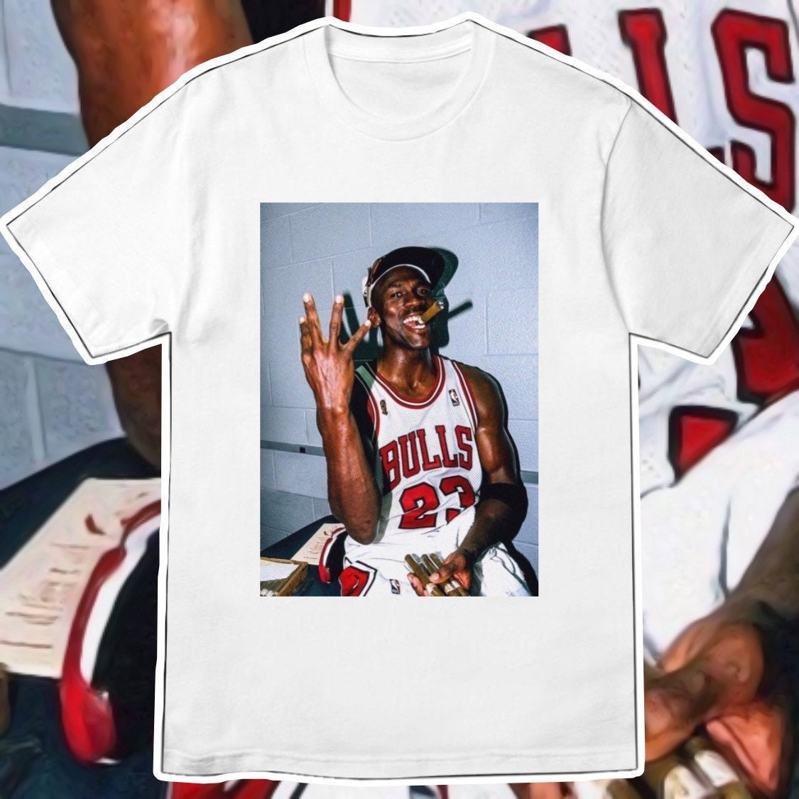 Men's oversized T-shirt Michael Jordan, Chicago Bulls, Air Jordan