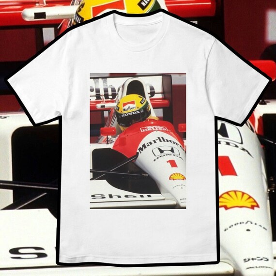 Ayrton Senna F1 Graphic Tee Formula 1 