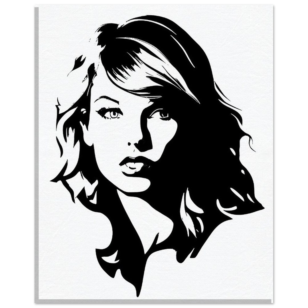 Taylor Swift Stencil Canvas Swiftie Banksy Style Original Etsy taylor-swift-stencil-canvas-swiftie-banksy-style-original-etsy